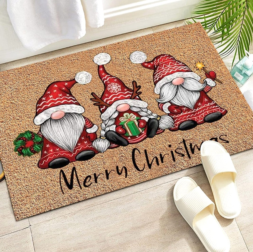 Christmas Door Mat , Anti-Slip Indoor Floor Mat. 80cm x 46cm.