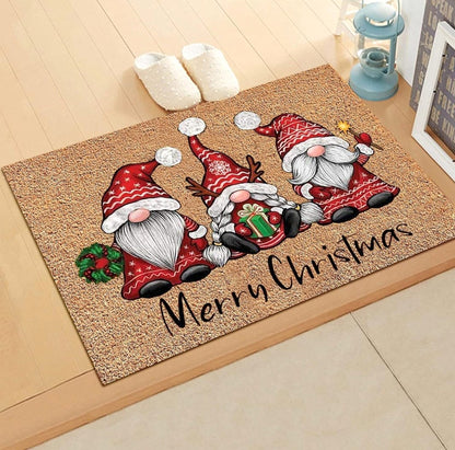 Christmas Door Mat , Anti-Slip Indoor Floor Mat. 80cm x 46cm.