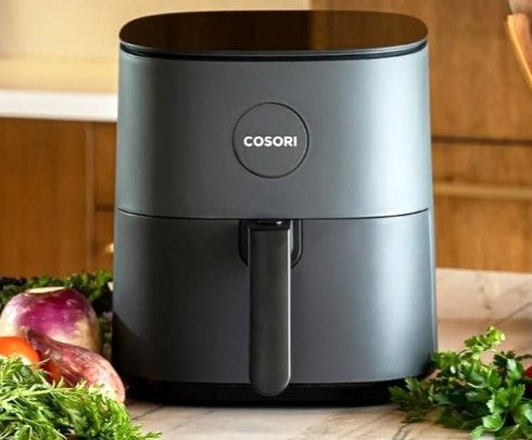 COSORI AIR FRYER 4,7 L. 9 in 1. Cripser Plate Not Included. Discover the convenience of the COSORI Air Fryer and start cooking healthier meals today.