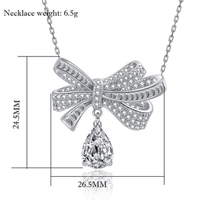 Attagems Luxury 2.0CT Moissanite Pendant Necklace