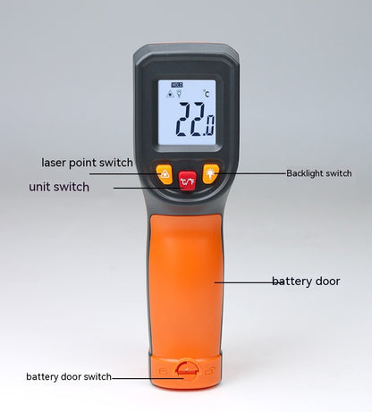 High-precision 600-degree Infrared Thermometer For Baking Kitchen Industry