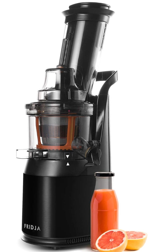 FRIDJA F 1900 Masticating Whole Fruit Juicer. Transform your health routine with the FRIDJA F 1900 Masticating Juicer.