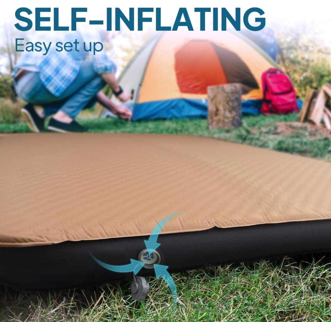 LOST HORIZON AIR SOFT. 4,5 inch Thick. Self-Inflating Foam Mattress. Upgrade your camping comfort with the LOST HORIZON AIR SOFT Mattress.