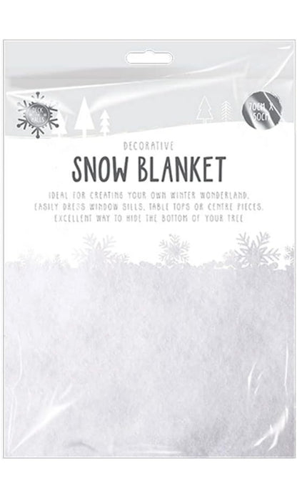 Decorative Snow Blanket. 50cm x 70cm.