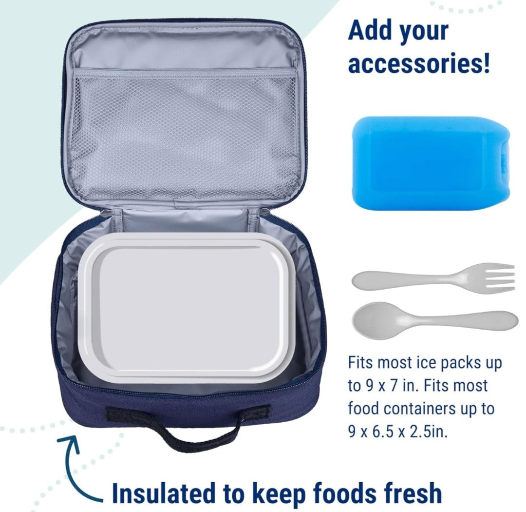 WILDKIN High Quality Isulated Lunch Box. Choose the WILDKIN Insulated Lunch Box for a stylish and practical solution to keeping your child’s lunch fresh and enjoyable.