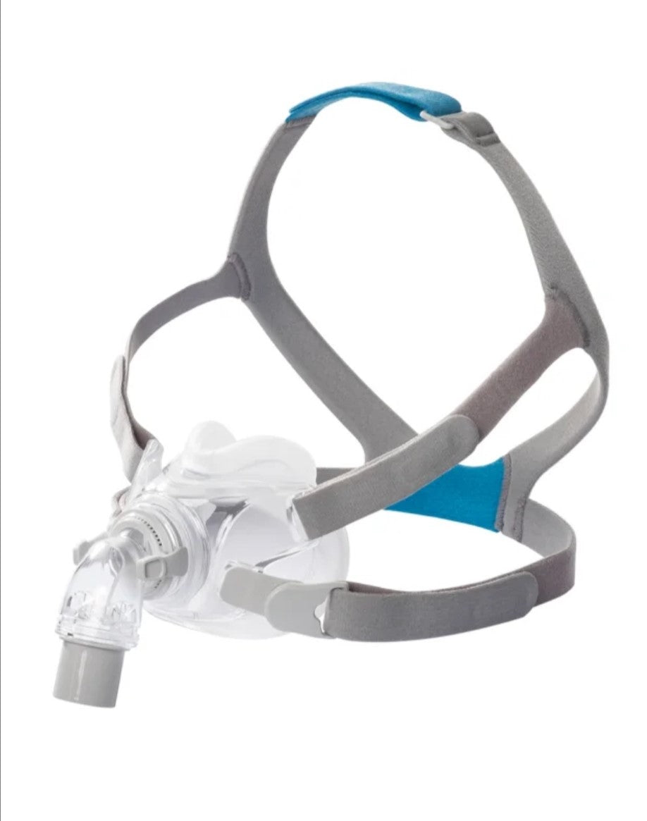 ResMed AirFit F20 Full Face Mask. Size S. Elevate your CPAP therapy with a mask designed for comfort and effectiveness today!