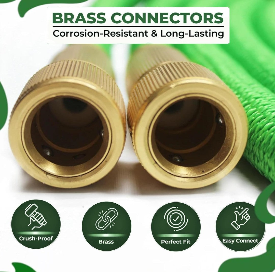 Extendable Garden Hose 3 Times Expansion. 12m. Order now and enjoy hassle-free gardening!