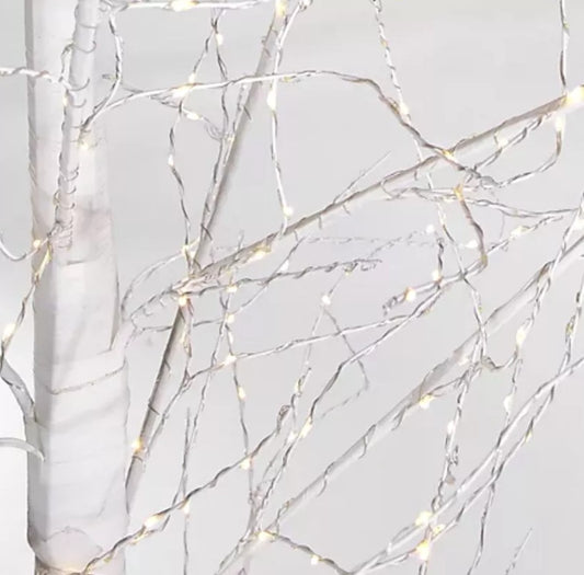 HOME REFLECTION Multifunction 4 ft White Led Tree. Don’t wait—bring the magic of soft, glowing light into your home today!