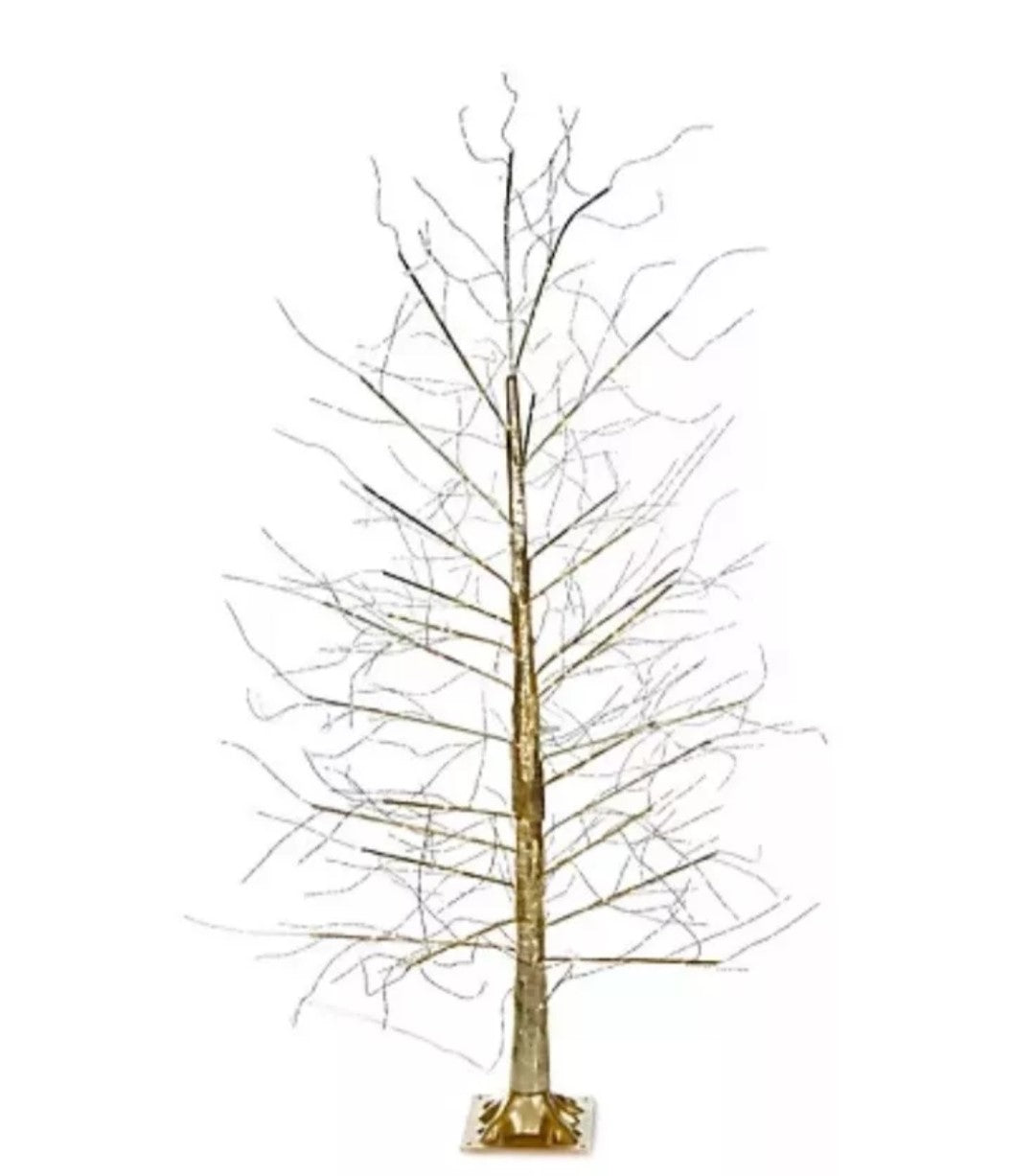 HOME REFLECTION Multifunction Led Tree. Gold 4 ft. Don’t miss out on adding a touch of glam to your home—order your 4 ft Gold LED Tree today!