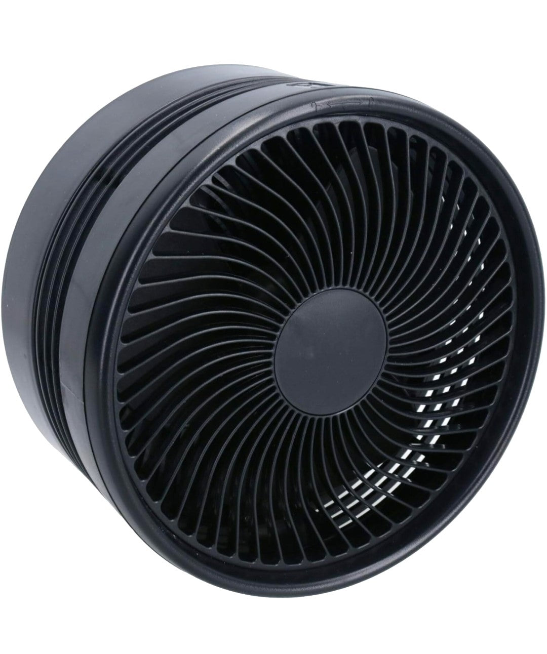 B&H Telescopic Folding Fan. Black. Order yours today for comfort on demand!