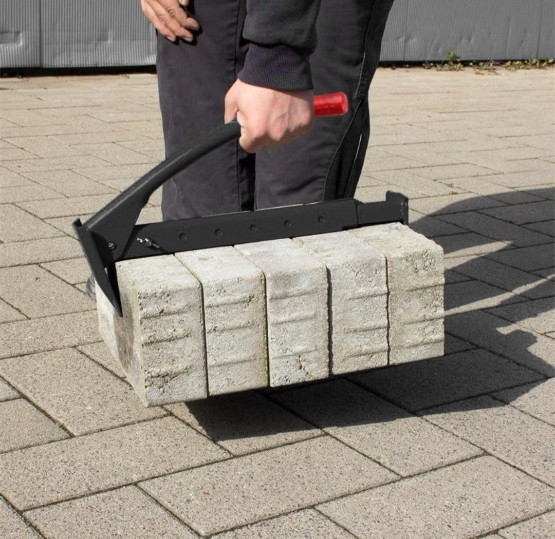 Toolzone Adjustable Brick Tongs. Make your brick handling tasks easier and more efficient today!