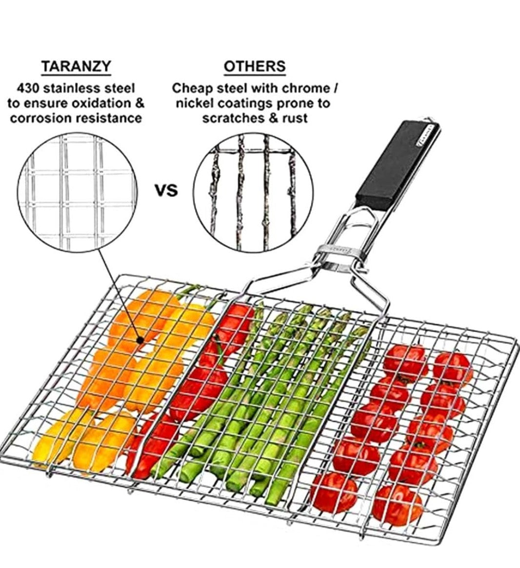 Grill Basket Meat-Fish BBQ. Order Now and Make Your Next BBQ a Hit!