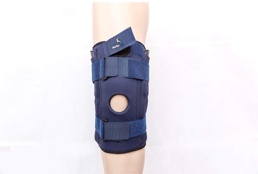 Body-Plus Knee Support Brace. Size M. Step up your game with the perfect knee support today!