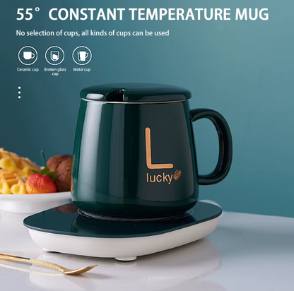 Ceramic Insulation Mug Smart Thermostat Cup Couple