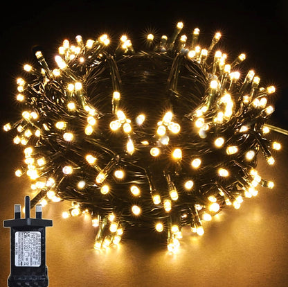 LightGO - 300 Led Warm White String Fairy Lights.