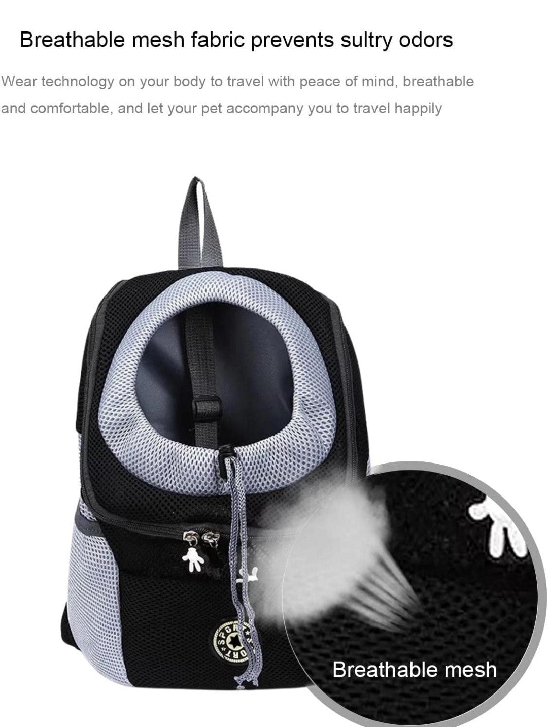 Small Pet Travel Bag Carrier Backpack. Make every journey enjoyable and stress-free with this practical and stylish pet carrier backpack!