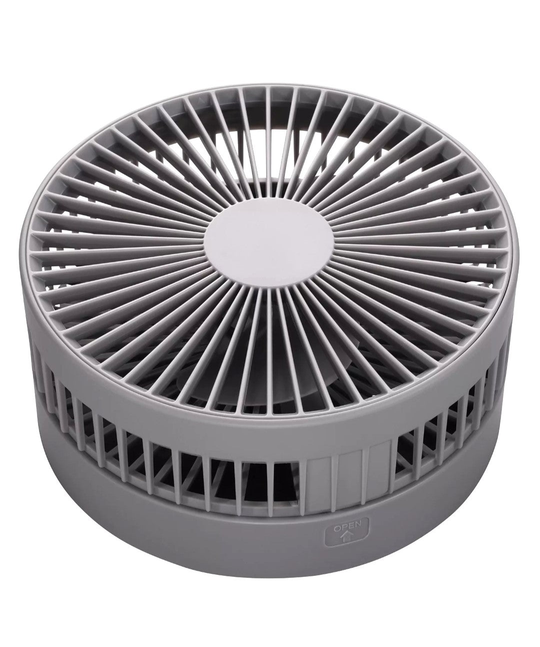 B&H Telescopic Folding Fan. Grey. Beat the heat and enjoy portable comfort with the B&H Telescopic Folding Fan.