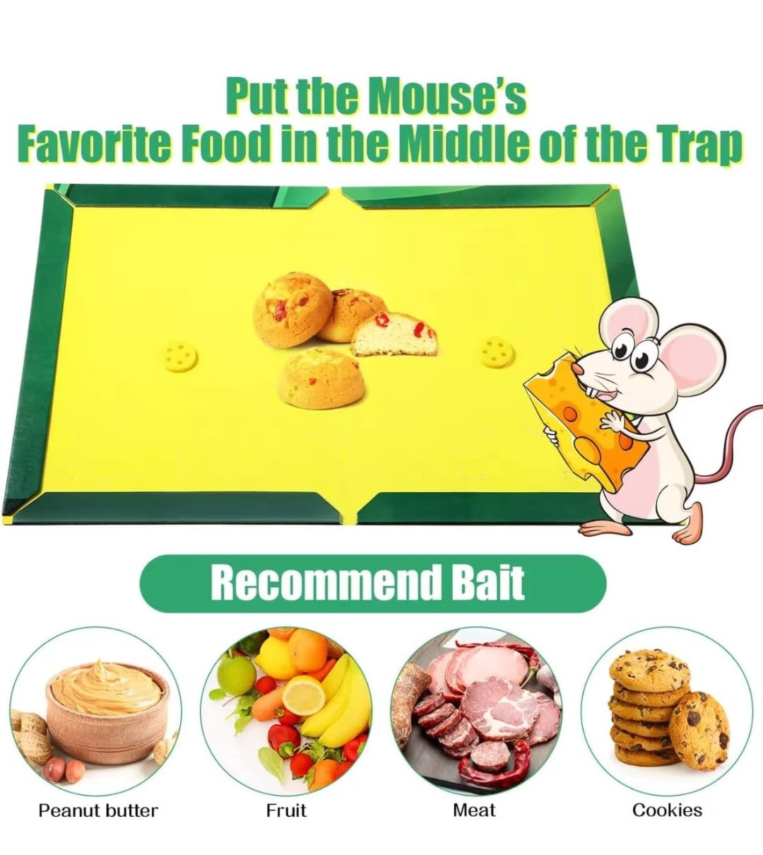 Mouse and Rat Glue Board 7 pcs. Reclaim your home from unwanted visitors and enjoy a pest-free environment!