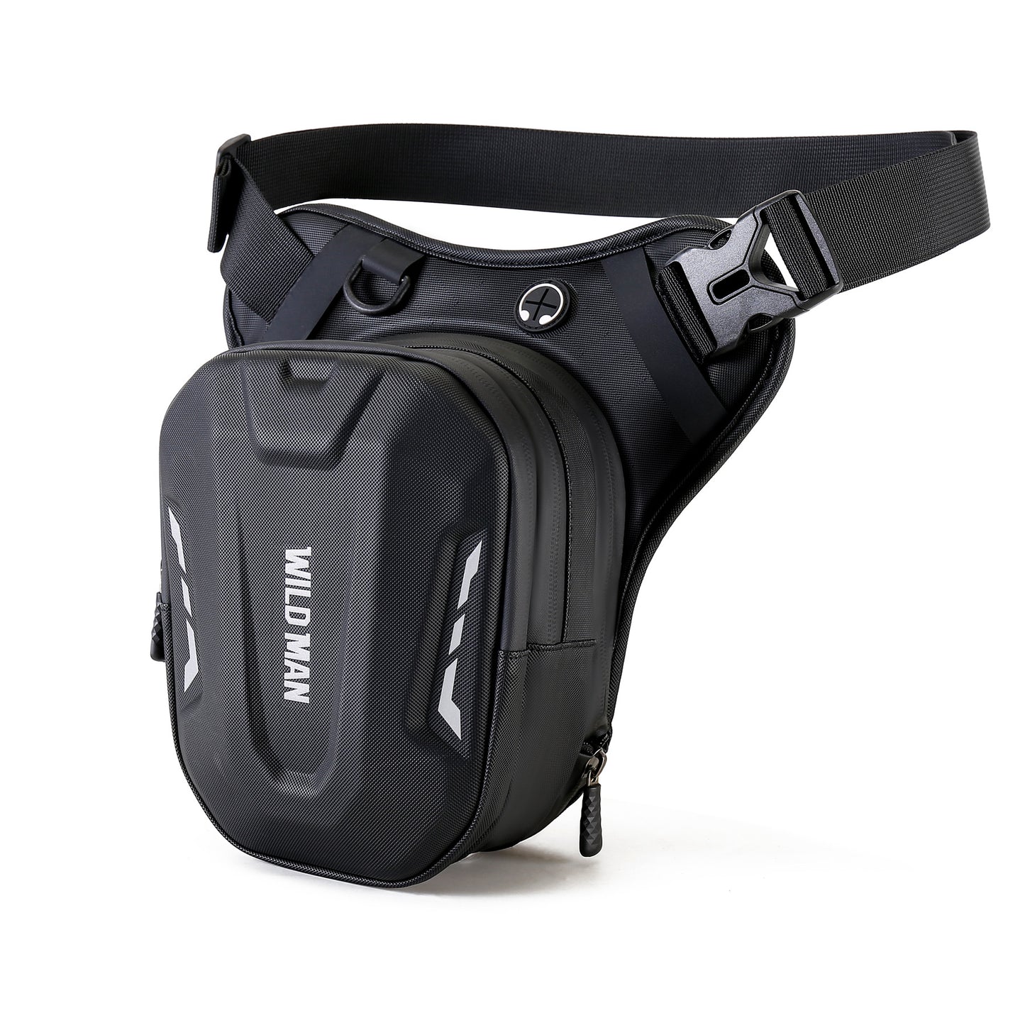 Men's Riding Waist Knight Motorcycle Hard Shell Sports Messenger Bags