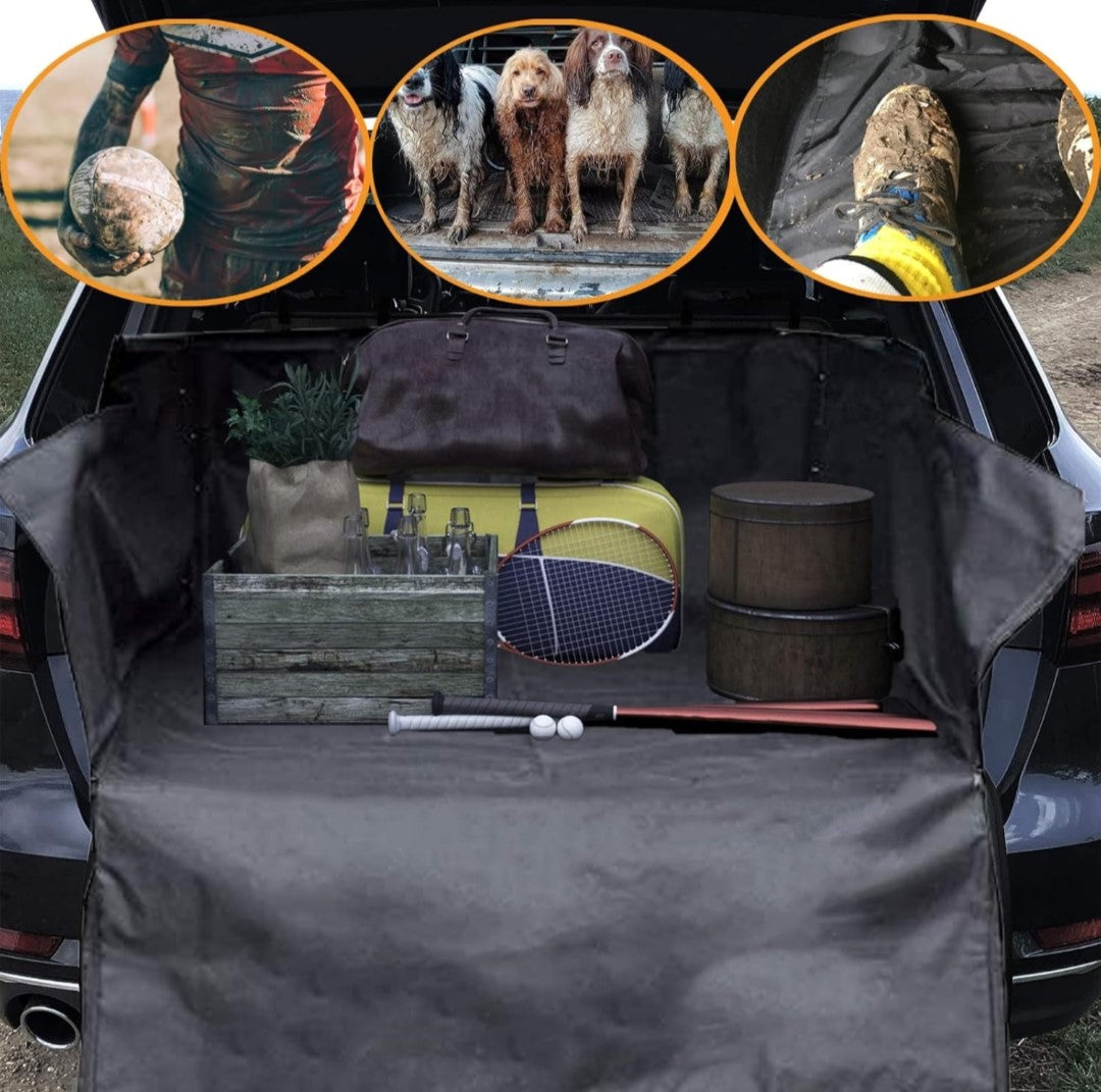 Universal Car Boot Liner for Dogs Waterproof. Order Now and Keep Your Car Clean and Pet-Friendly!