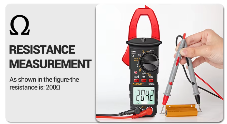 Intelligent High Precision Digital Clamp Meter