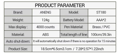 Intelligent High Precision Digital Clamp Meter