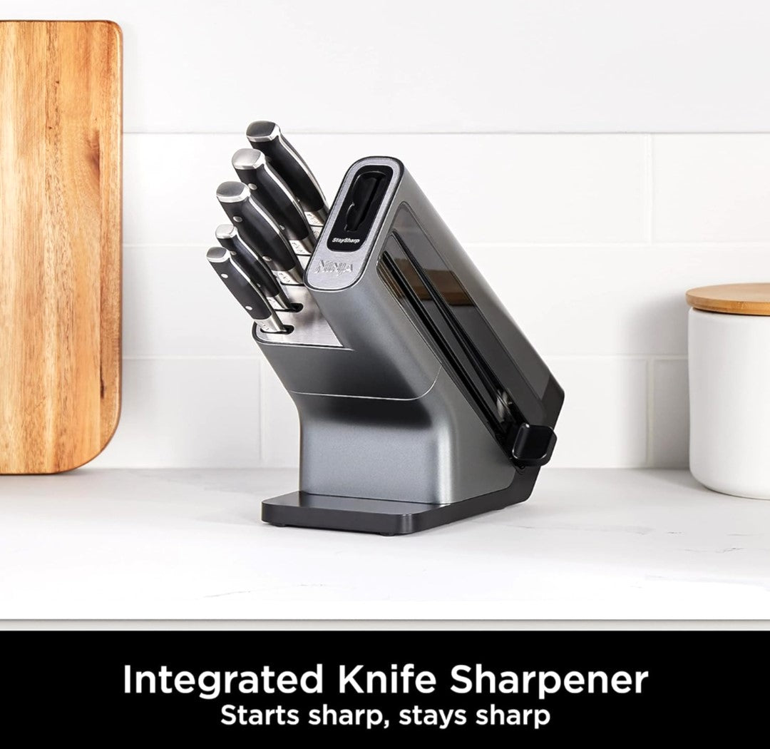 NINJA 5 Piece Stay Sharp Knife Block. Order yours today!