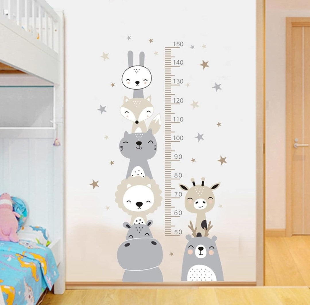 Removable Self-Adhesive Baby Growth Chart. Enhance your child’s room with this fun and practical Baby Growth Chart.