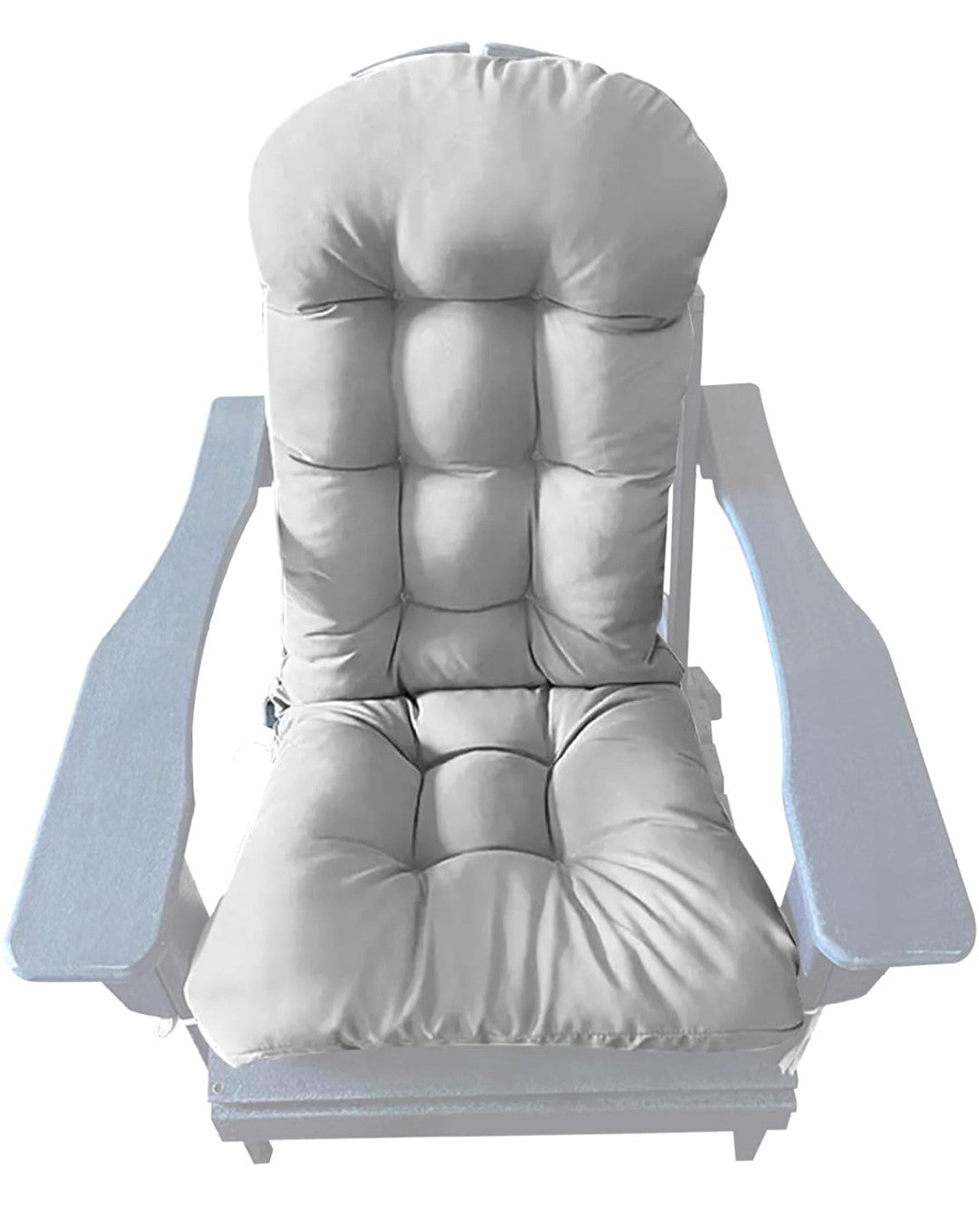 Rocker Replacement Cushion. Light Grey. Experience comfort, style, and durability all in one.