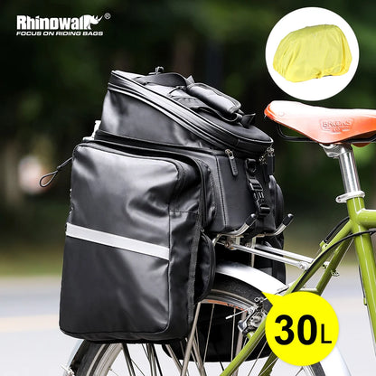 Rhinowalk 3-in-1 MTB Rack Trunk Pannier Bag