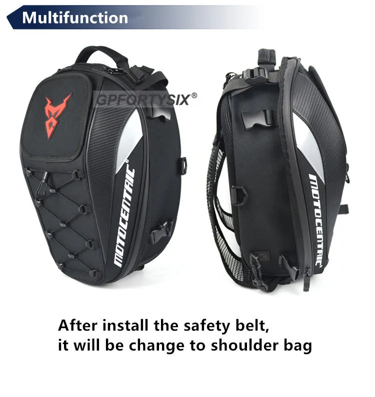 Motocentric Waterproof Motorcycle Tail Bag