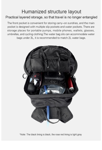 Rhinowalk High-Capacity Bicycle Backpack