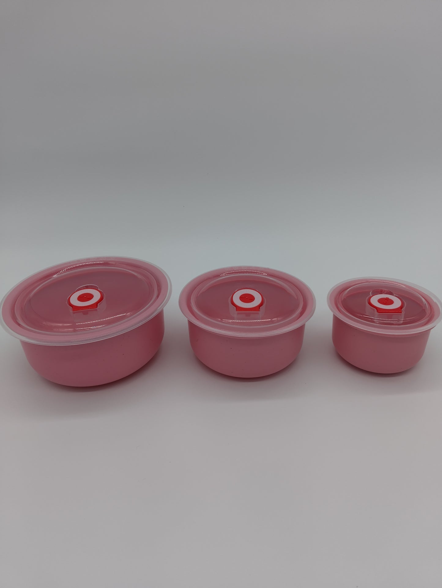 Food Boxes. 3 Pcs. 300ml, 500ml, 900ml. Enhance your kitchen's functionality with the 3pcs Microwave Food Cooking Bowls Container Set.