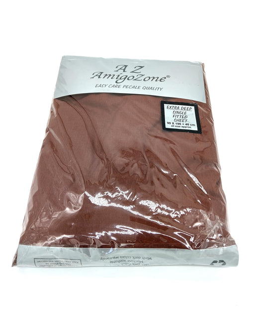 Extra Deep Single Fitted Sheet. Upgrade your bedding with our Extra Deep Single Fitted Sheet.