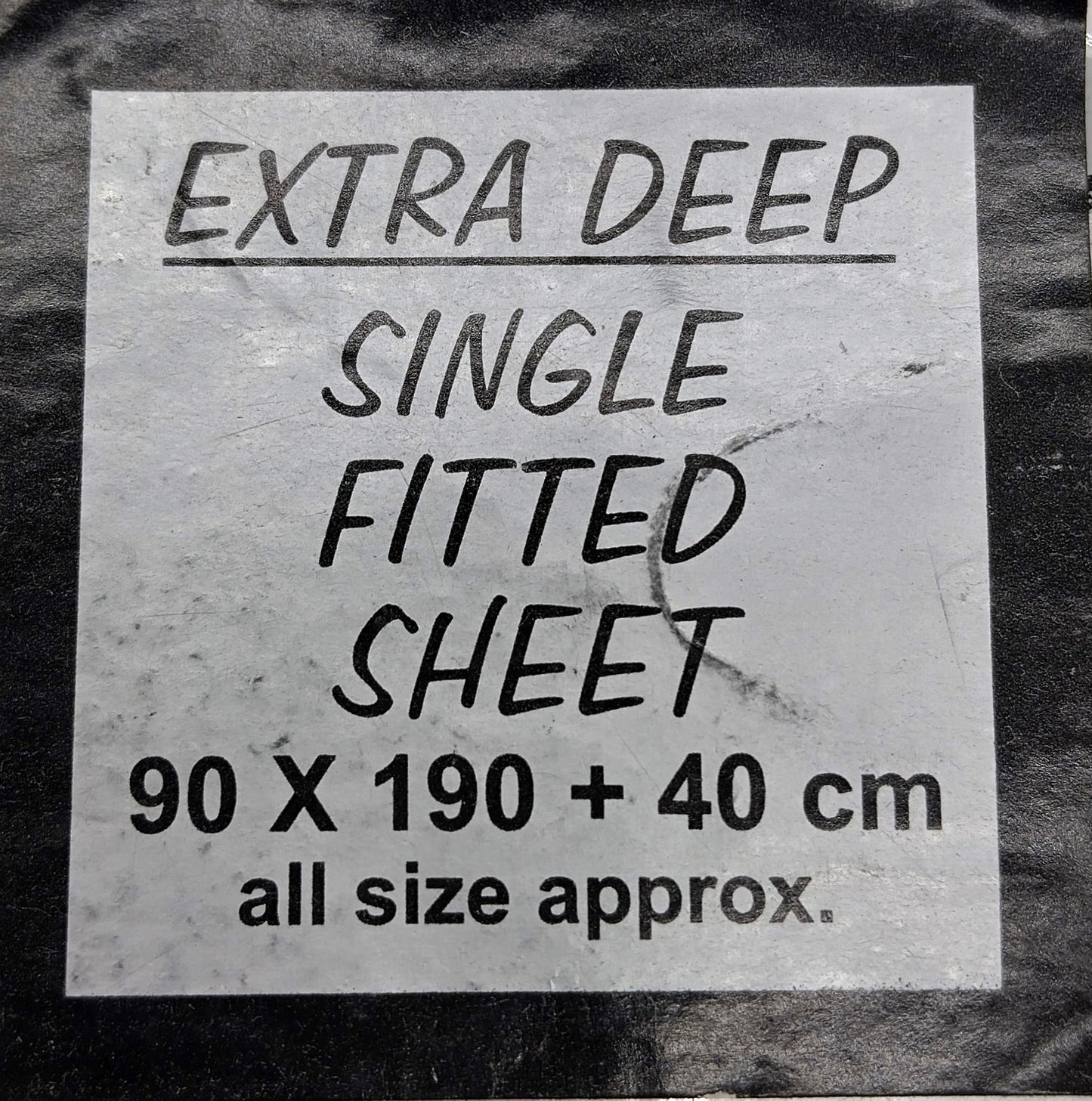 Extra Deep Single Fitted Sheet. Upgrade your bedding with our Extra Deep Single Fitted Sheet.