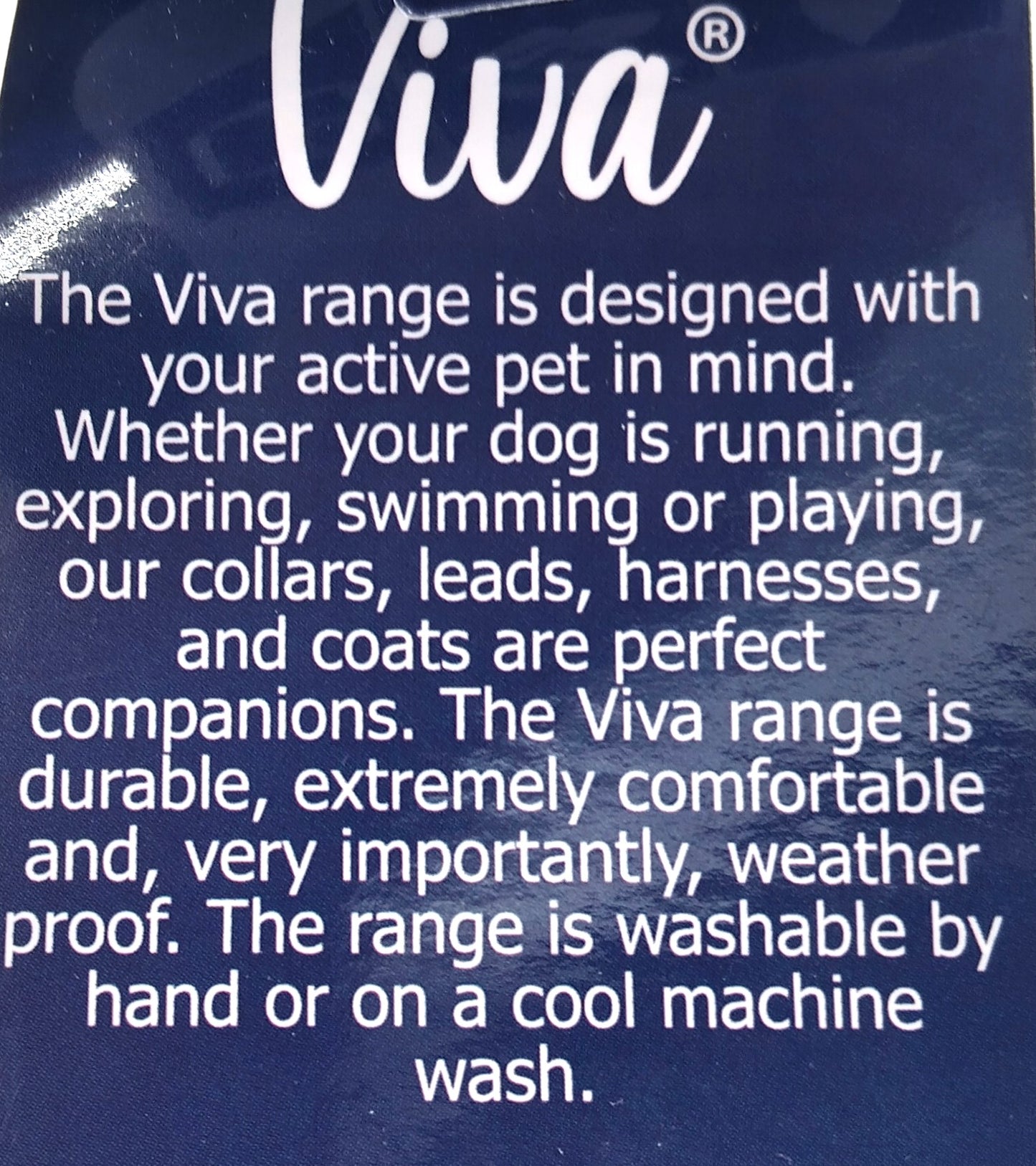 VIVA Dog Collar. Size 45cm - 54cm. Upgrade your dog's collar to the Ancol VIVA Padded Soft Touch Weather Proof Collar today.