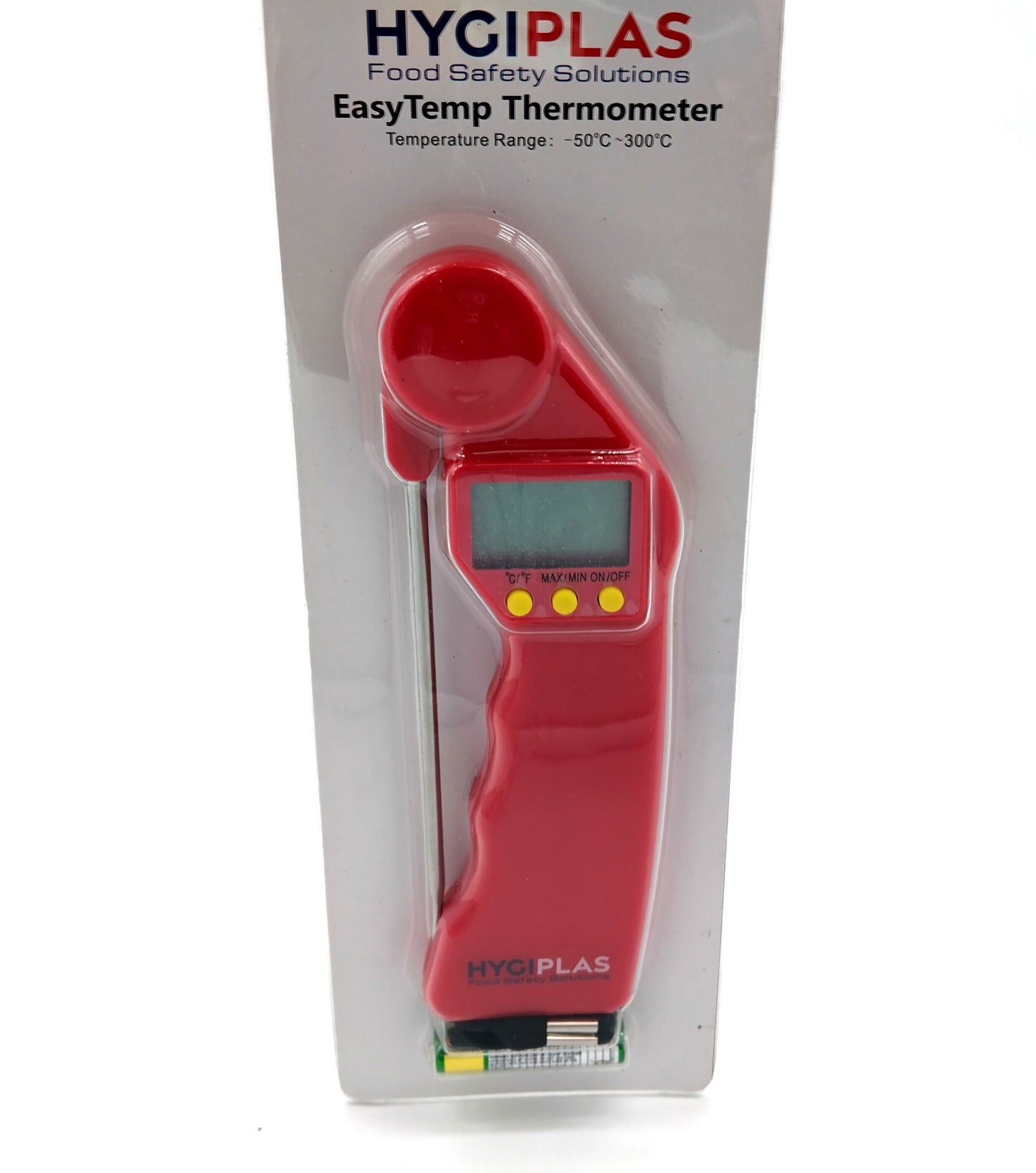 Easytemp Thermometer. Ensure the safety and quality of your raw meat products with the Hygiplas Easytemp Thermometer.