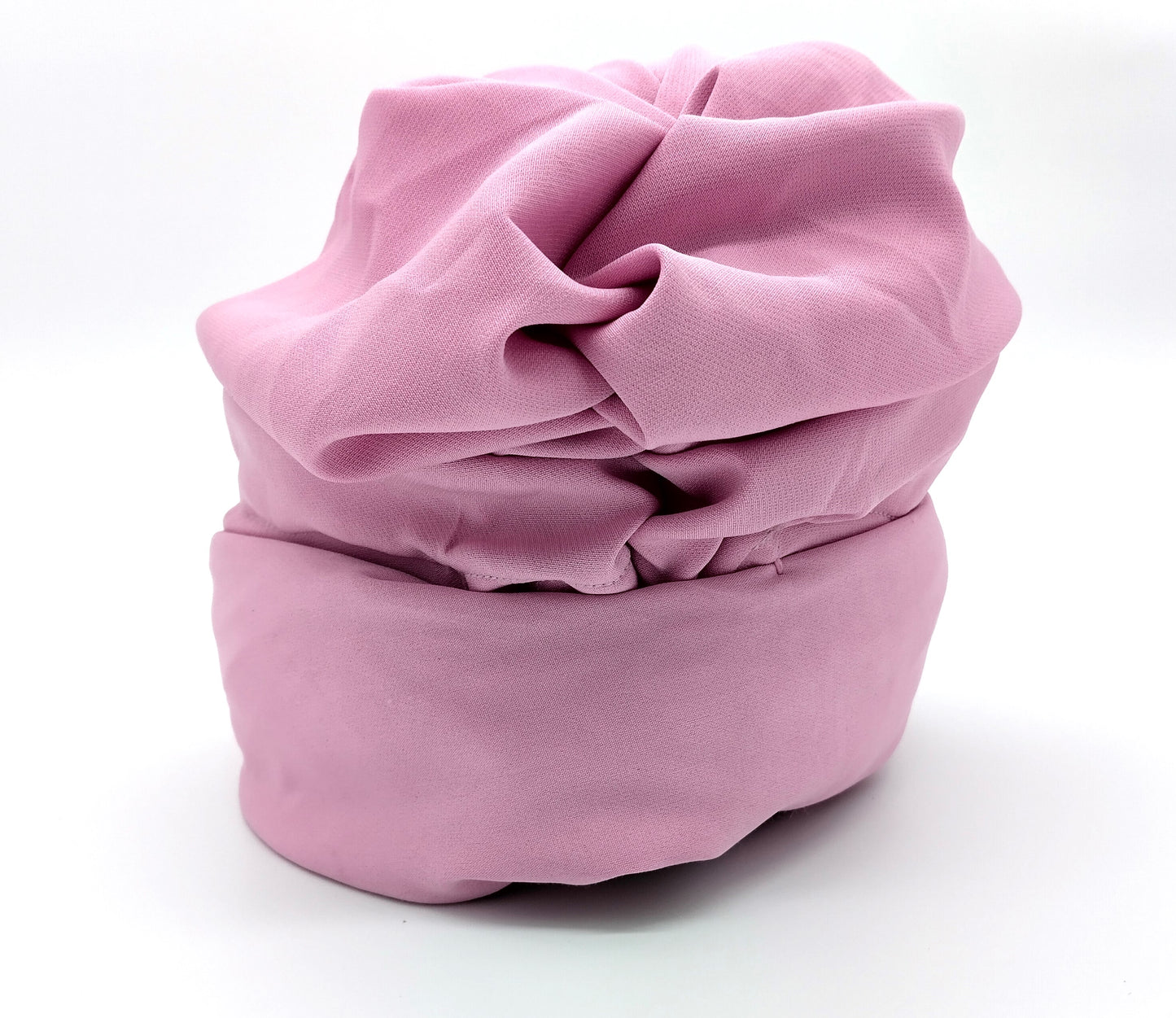 Womens Elastic Turban Hat. Pink. Embrace comfort and style with our Women's Elastic Turban Hat.