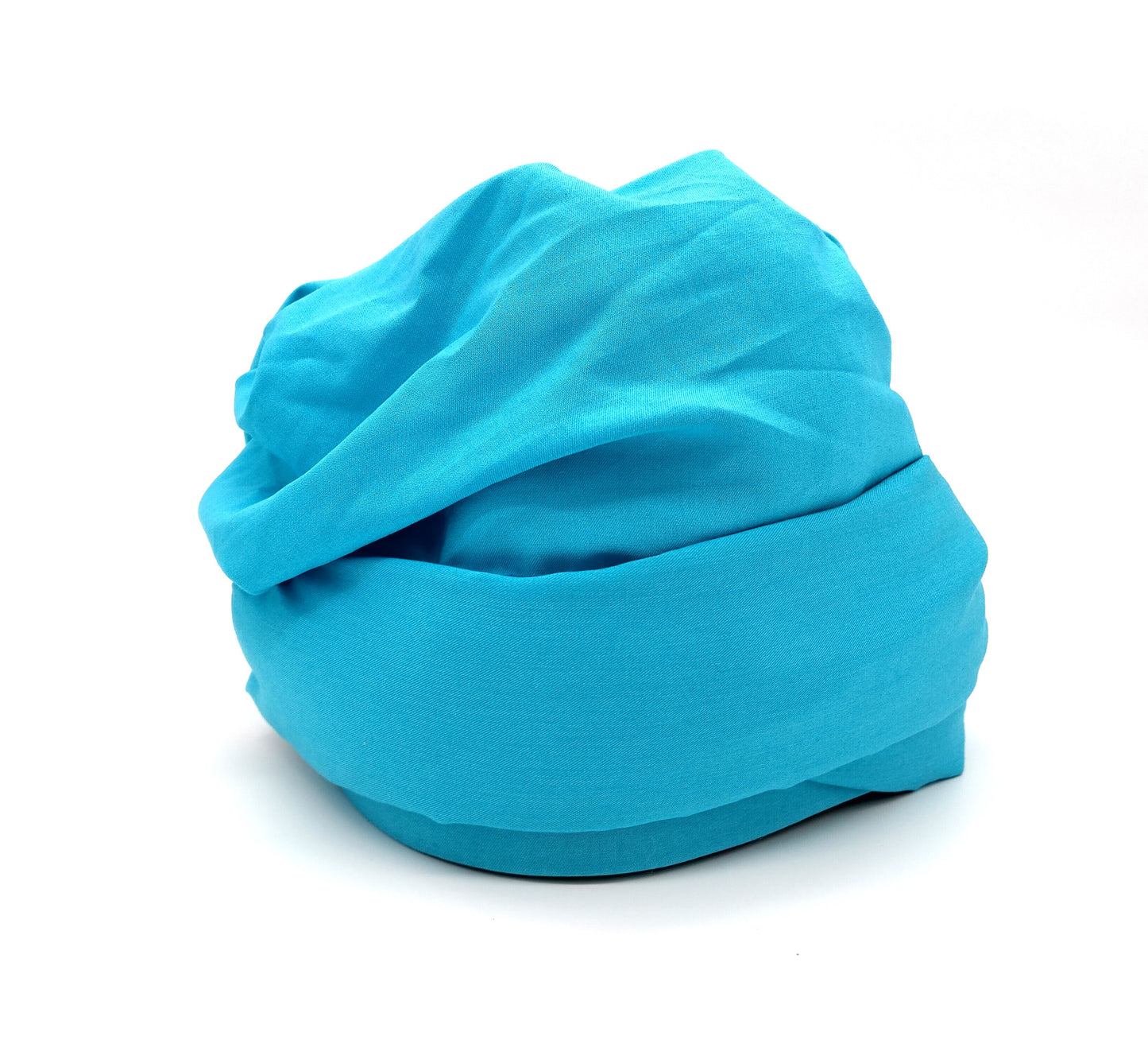 Womens Elastic Turban Hat. Turquoise. Embrace comfort and elegance with our Women's Elastic Turban Hat.