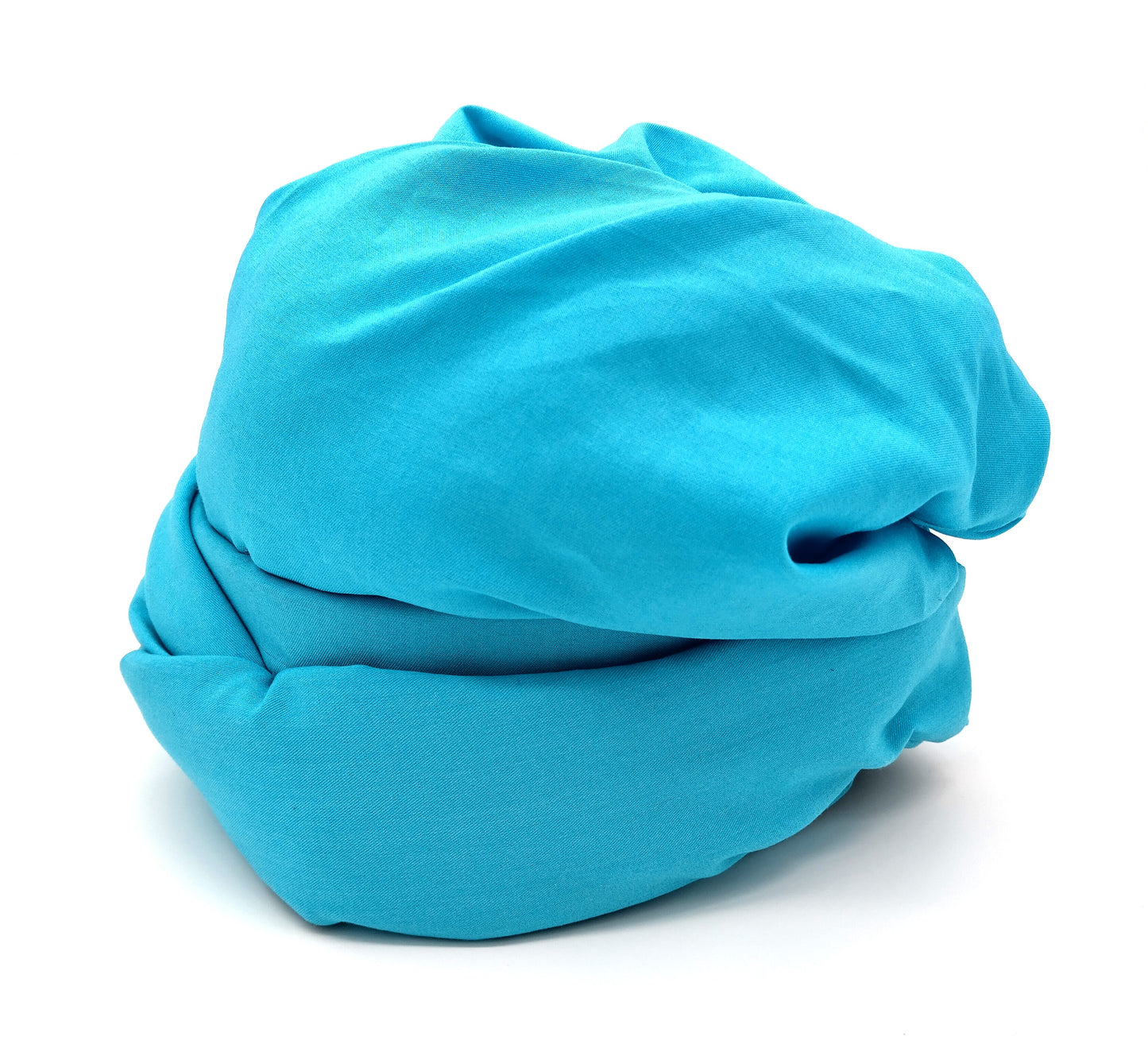 Womens Elastic Turban Hat. Turquoise. Embrace comfort and elegance with our Women's Elastic Turban Hat.