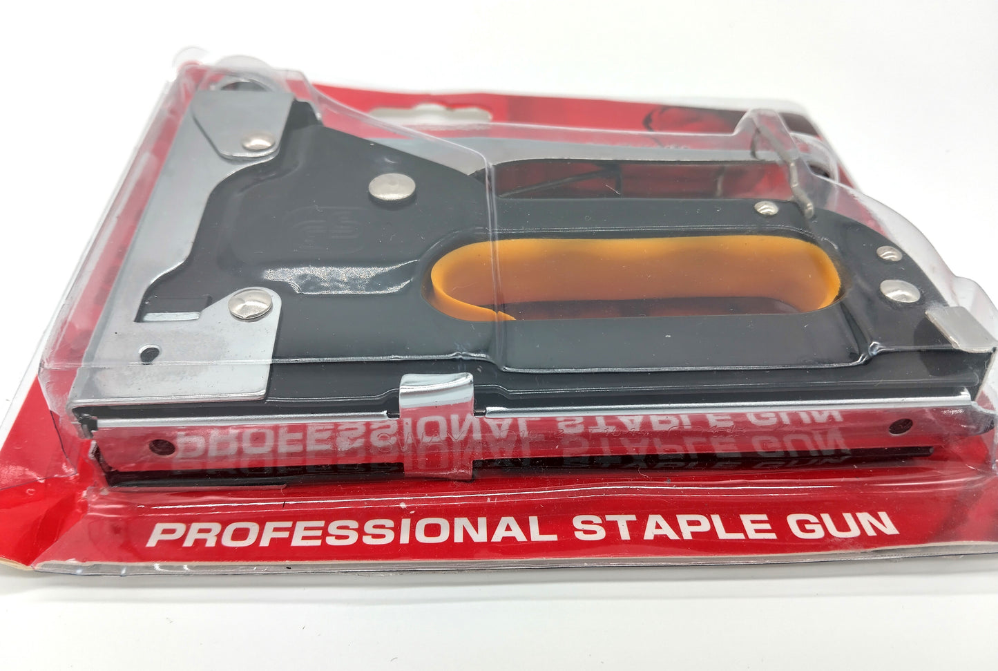 Heavy Duty 3 Way Staple Gun. Equip yourself with this Heavy Duty Staple Gun for versatile and efficient stapling across various materials.