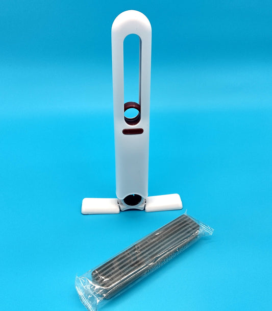 Mini Mop. Keep your home clean with ease using the Mini Mop - Portable Self-Squeeze Sponge Mop.