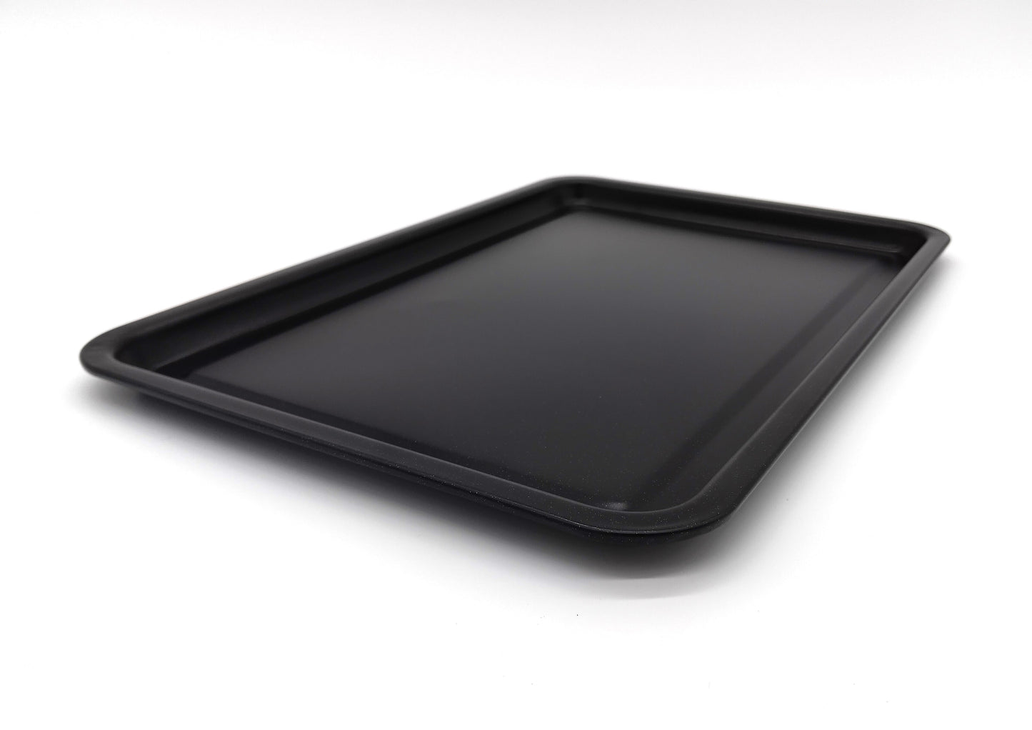 3 Pack Oven Trays. 32cm x 22cm. Enhance your baking experience with our 3 Pack Non-Stick Baking Trays.