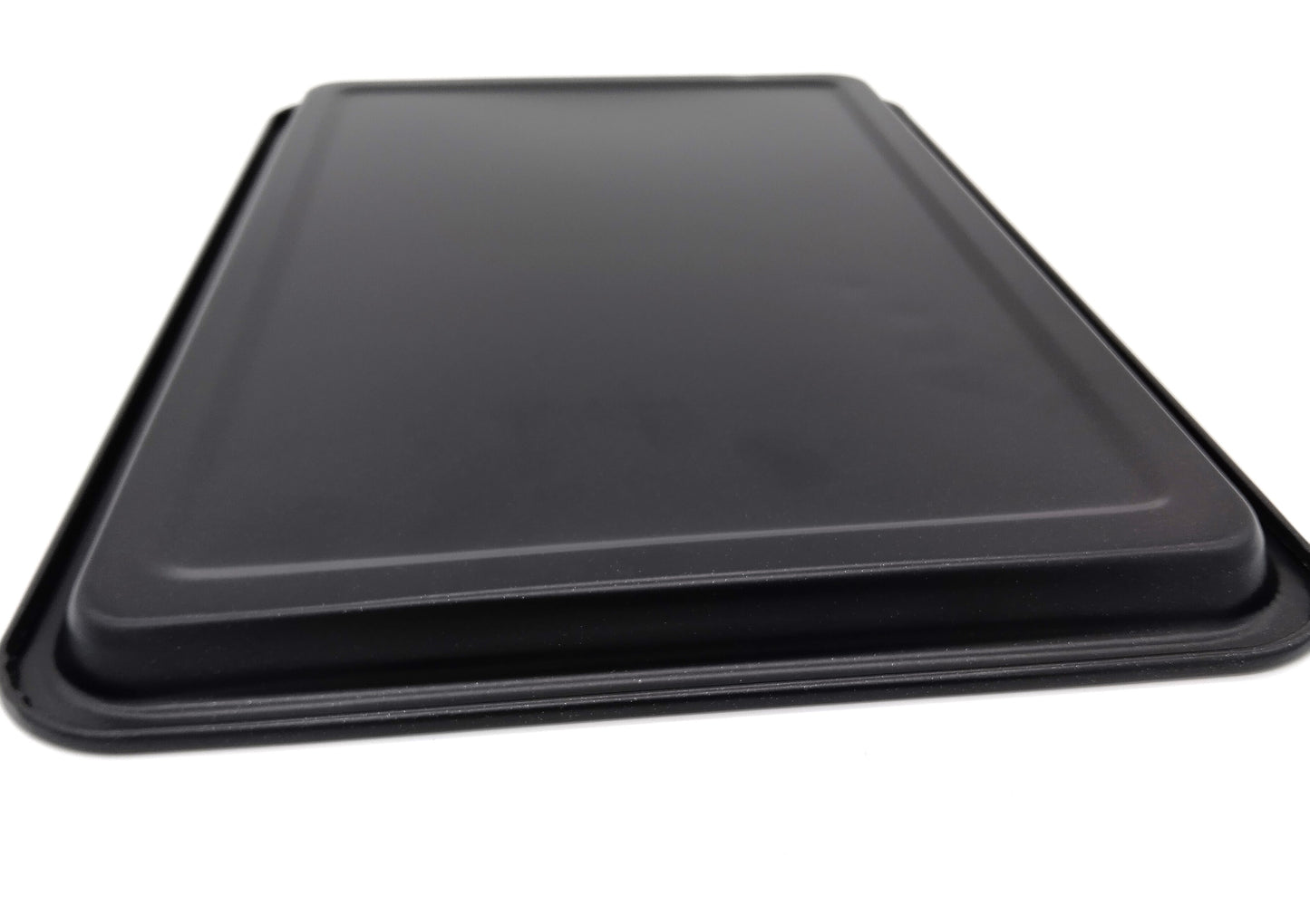 3 Pack Oven Trays. 32cm x 22cm. Enhance your baking experience with our 3 Pack Non-Stick Baking Trays.