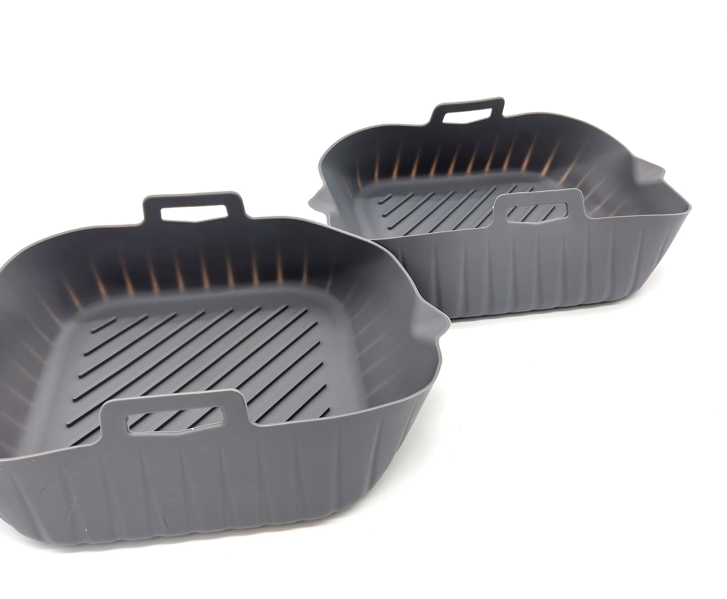 Air Fryer Silicone Pot Liners. 2 Pcs.  Perfect Non-Stick Solution for Your Air Fryer