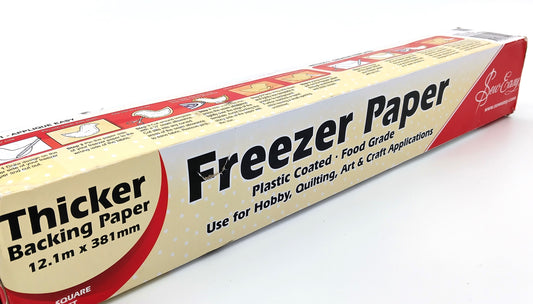 Freezer Paper. 12,1 m x 381 mm. Keep your food fresh and your crafting organized with our Freezer Paper Roll with Easy Cutting Blade.