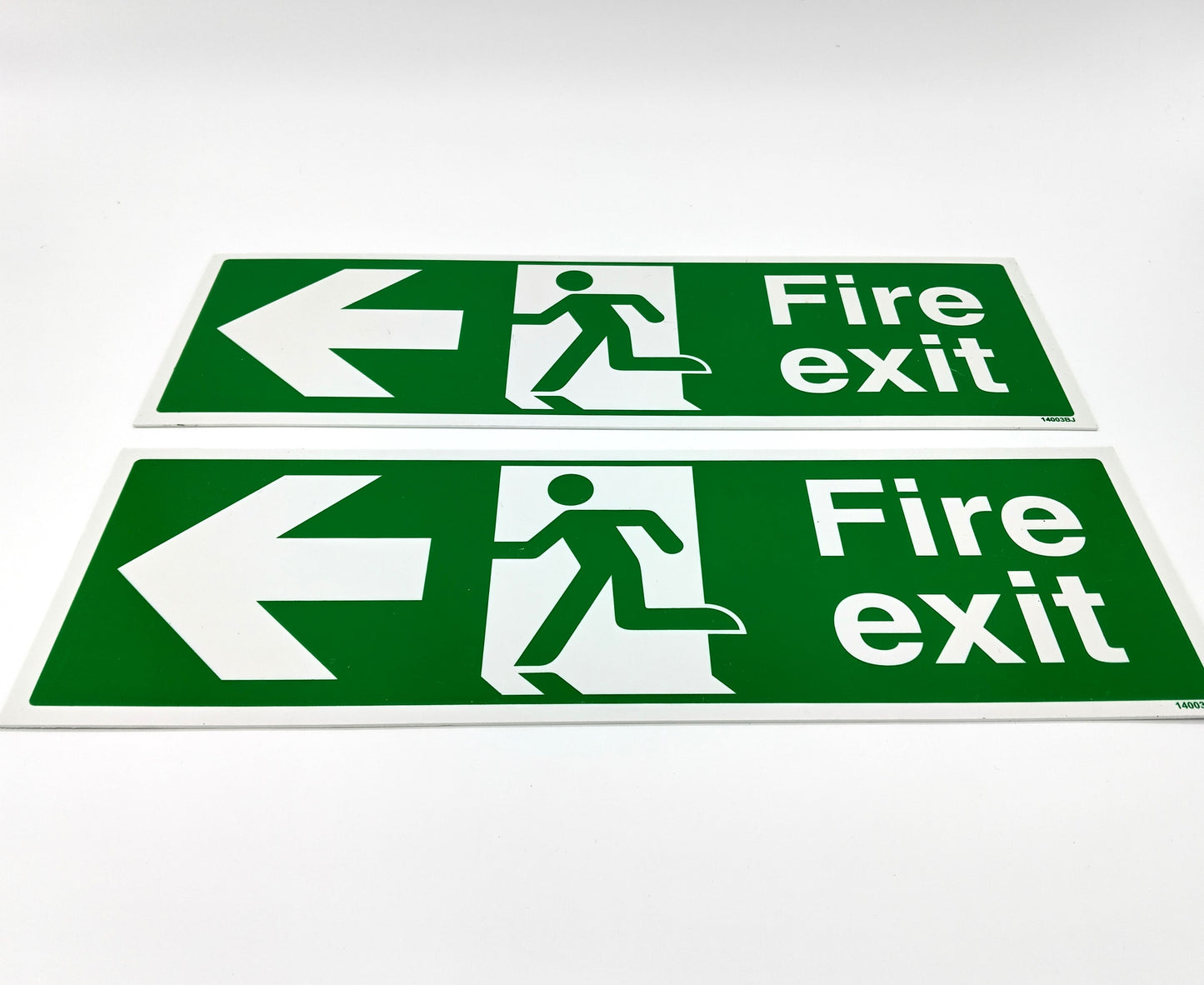 VSafety Fire Exit. 45x15cm. 12 Pcs.  Enhance the safety of your premises with our VSafety Fire Exit Signs.