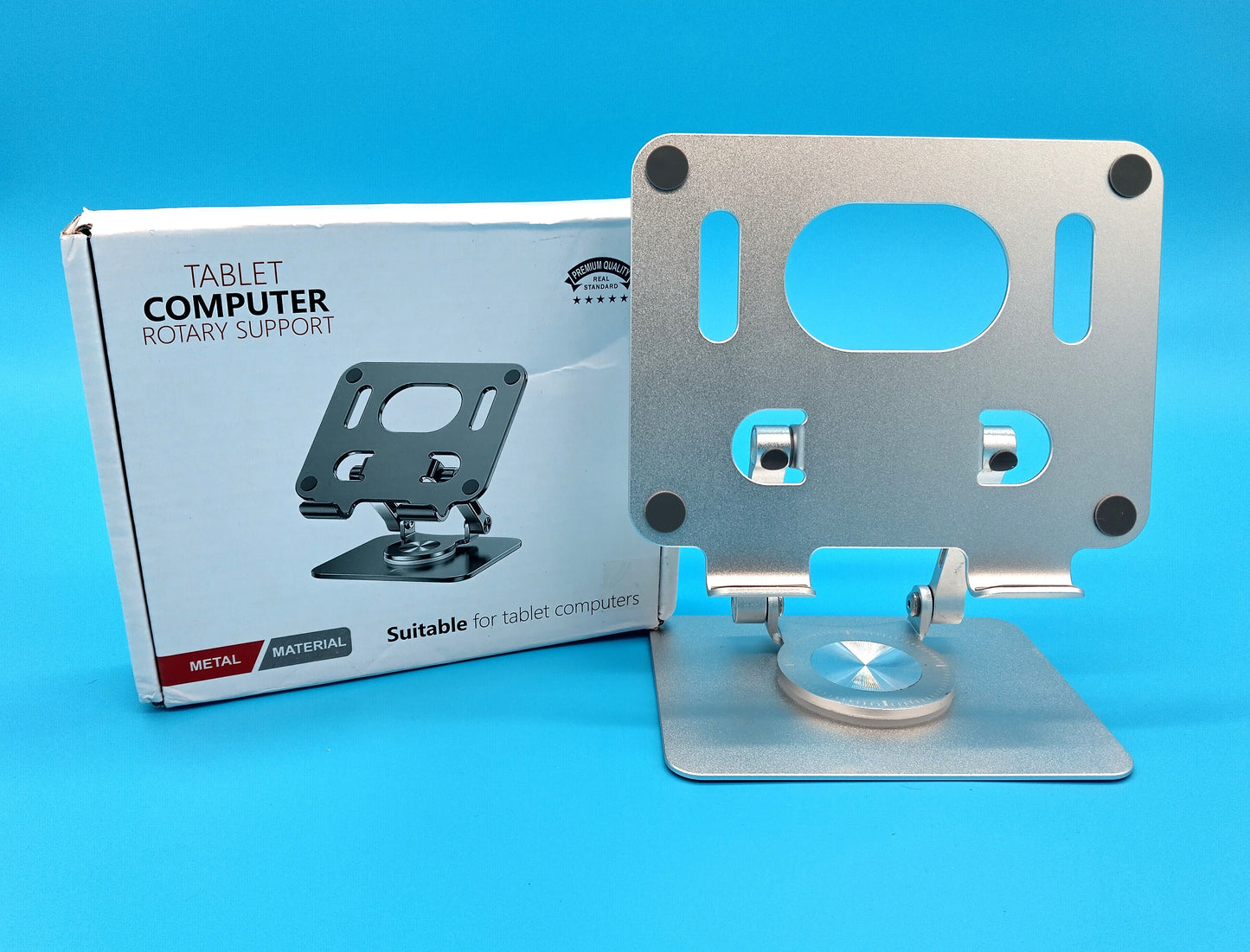 Tablet Computer Rotary Support. Perfect for home, office, and study sessions, this stand offers flexibility, durability, and ergonomic comfort.