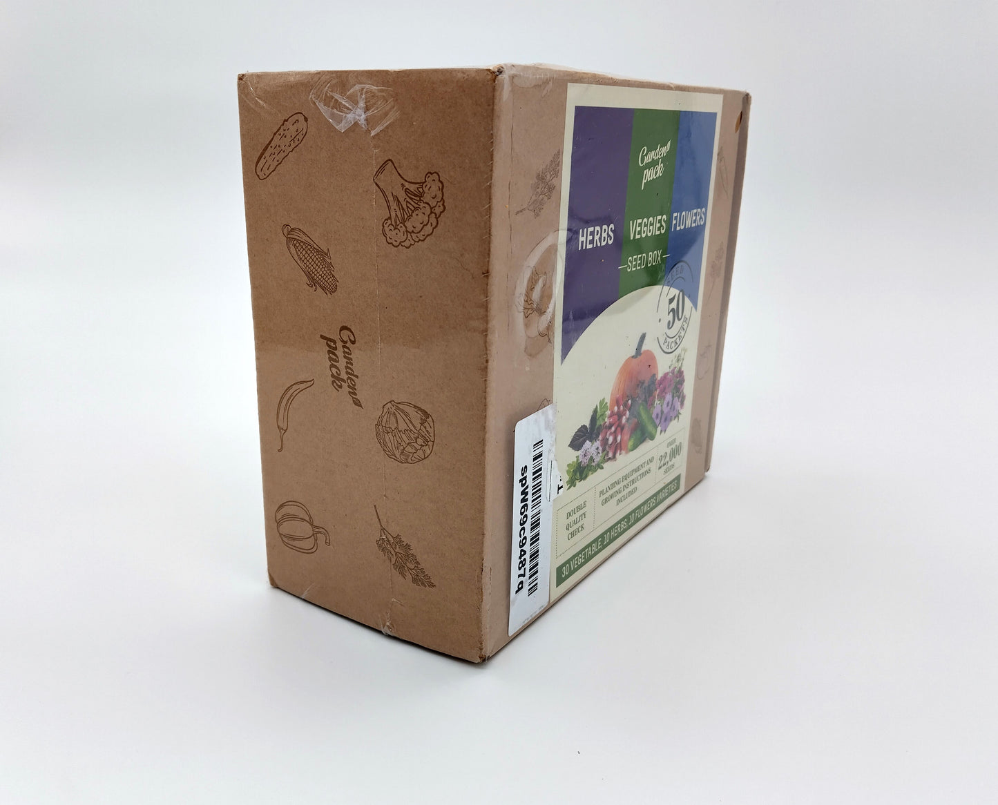 Garden Pack - Vegetable, Herbs, Flowers Seeds. Dive into the world of gardening with the Ultimate Diversity Gardening Seed Kit.