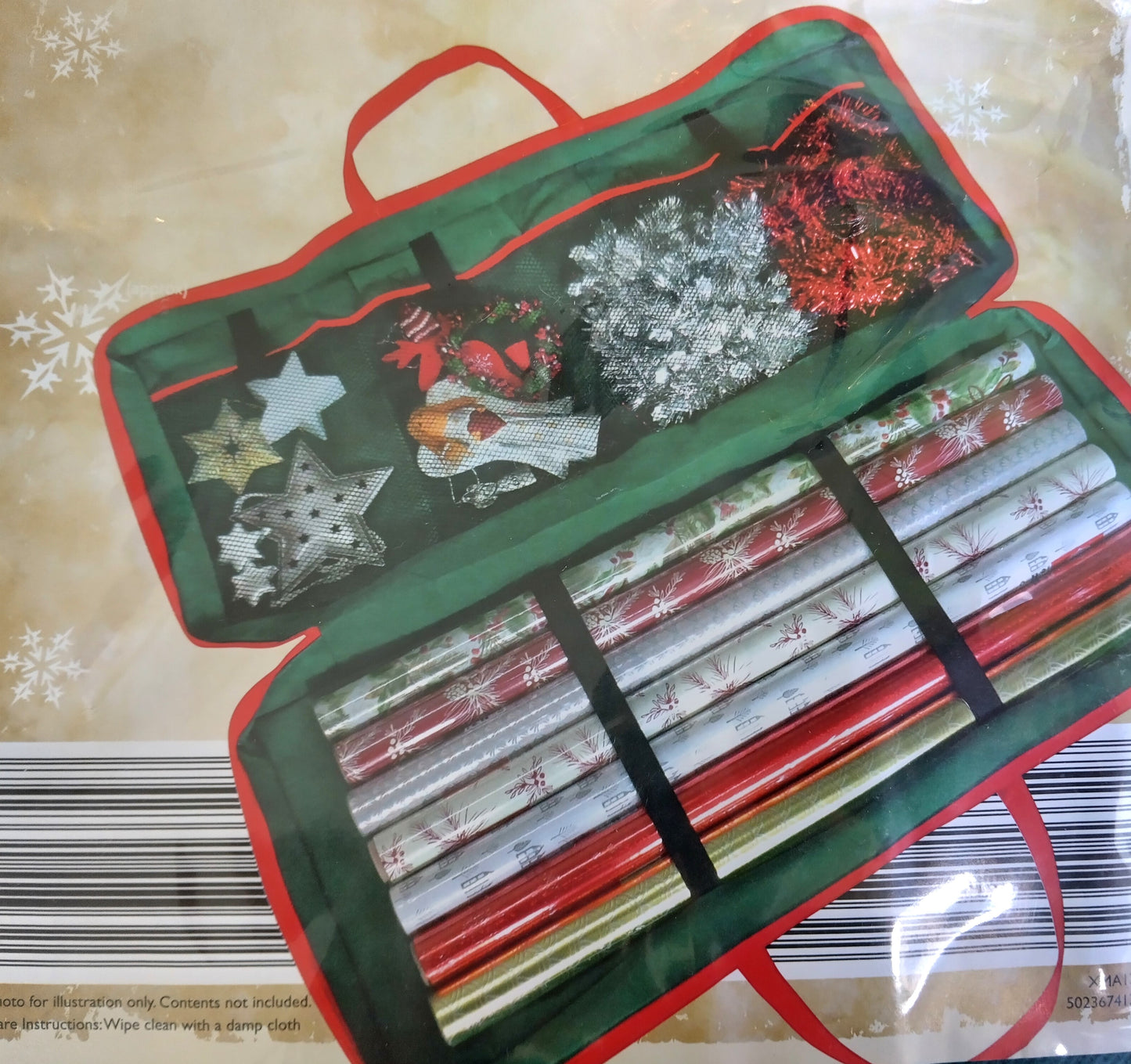 Christmas Storage Bag.    Get ready for the holiday season with our Christmas Wrapping Paper Storage Bag.